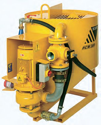 Haeny / Hany Grout Pump Industrial Mixer For Sale. HCM High Shear Cement & Grout Pump Mixers