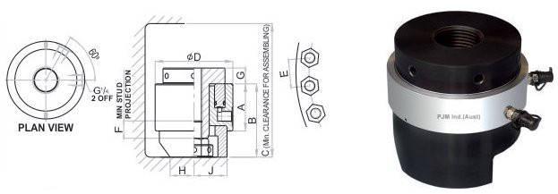 PJM Industrial Hydraulic Stud Bolt Tensioners | Stud bolt Tensioner | Hydraulic stud bolt tensioning equipment