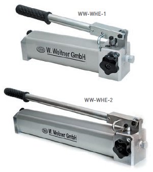 Werner Weitner single speed hydraulic hand Pumps
