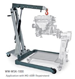 Workshop Crane WW-WSK-1000. Engine Hoists from Werner Weithner.